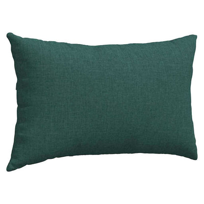 Sofakissen 2 pcs Weiß 50 x 30 cm Stoff