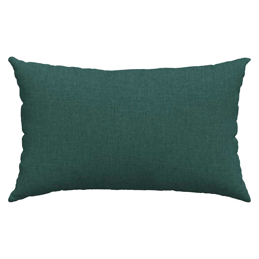 Sofakissen 2 pcs Weiß 50 x 30 cm Stoff
