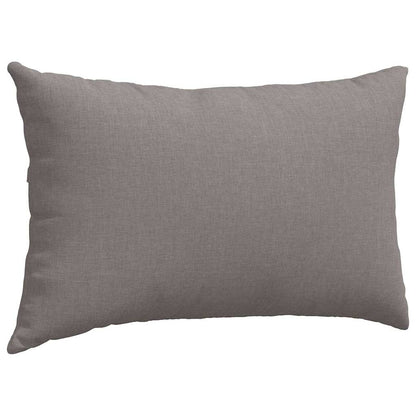 Sofakissen 2 pcs Weiß 50 x 30 cm Stoff