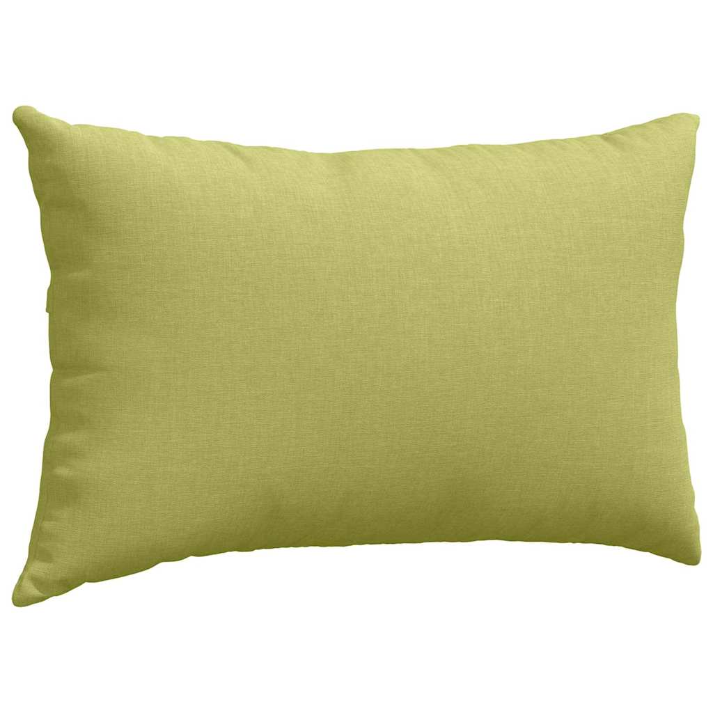 Sofakissen 2 pcs Weiß 50 x 30 cm Stoff