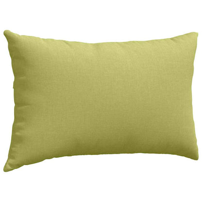 Sofakissen 2 pcs Weiß 50 x 30 cm Stoff