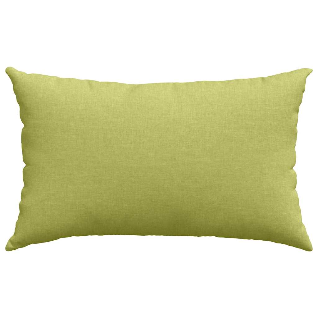 Sofakissen 2 pcs Weiß 50 x 30 cm Stoff