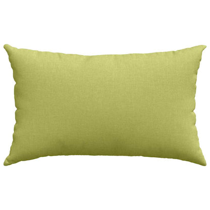 Sofakissen 2 pcs Weiß 50 x 30 cm Stoff