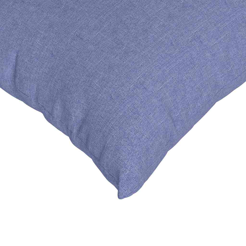 Sofakissen 2 pcs Weiß 50 x 30 cm Stoff
