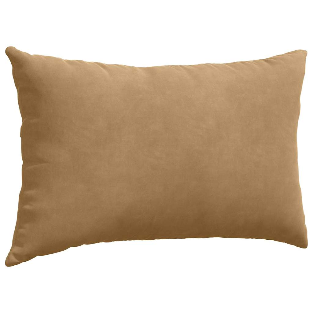 Sofakissen 2 Stück Gelb 50 x 30 cm Cordstoff