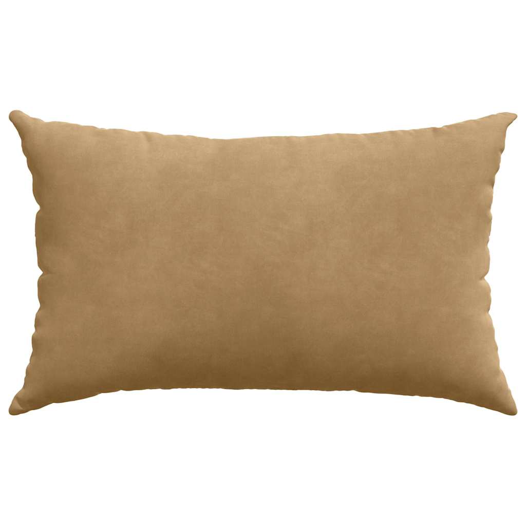 Sofakissen 2 Stück Gelb 50 x 30 cm Cordstoff