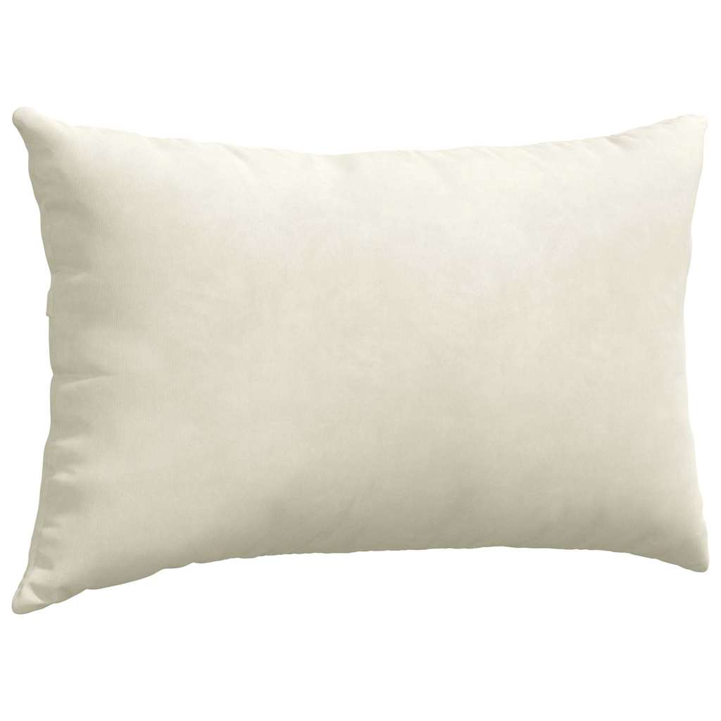 Sofakissen 2 Stück Gelb 50 x 30 cm Cordstoff