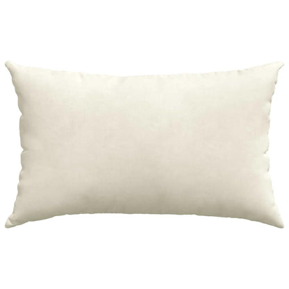 Sofakissen 2 Stück Gelb 50 x 30 cm Cordstoff