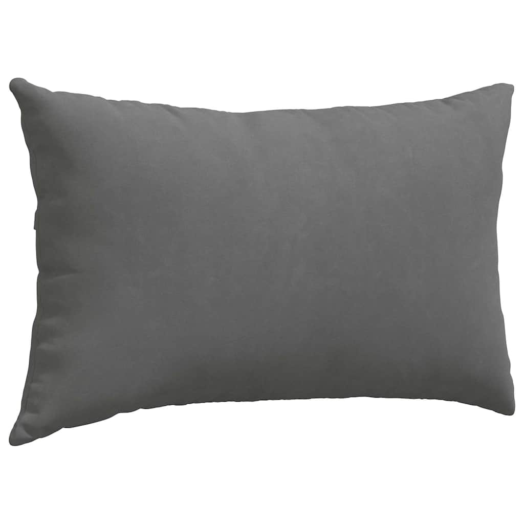 Sofakissen 2 Stück Beige 50 x 30 cm Stoff