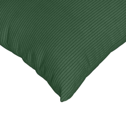 Sofakissen 2 Stück Hellgrau 50 x 30 cm Cordstoff