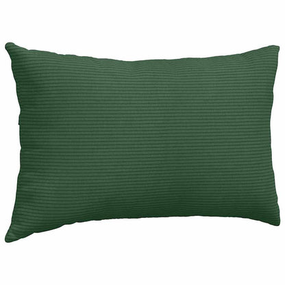 Sofakissen 2 Stück Hellgrau 50 x 30 cm Cordstoff