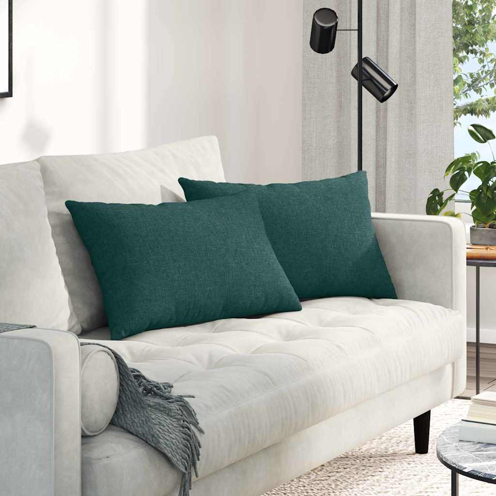 Sofakissen 2 pcs Rosa 60 x 40 cm Stoff