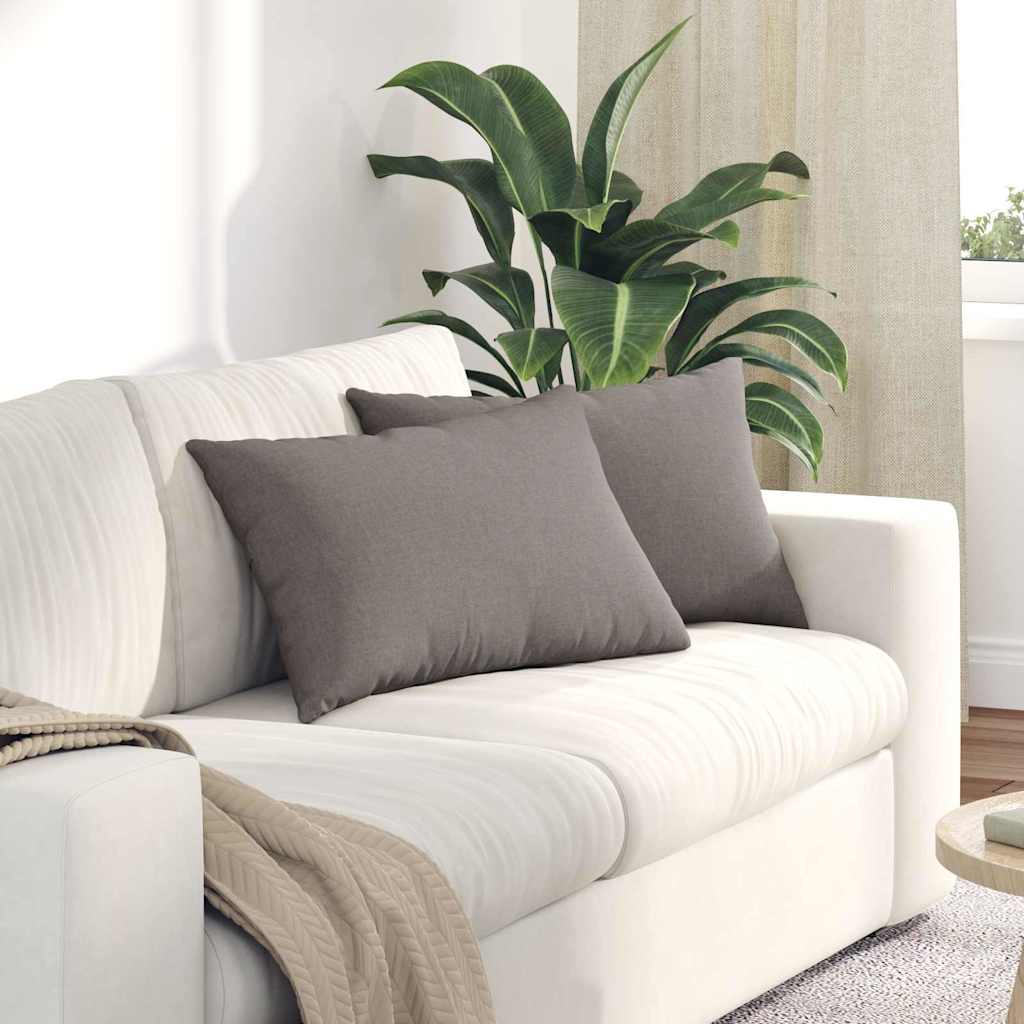 Sofakissen 2 pcs Rosa 60 x 40 cm Stoff