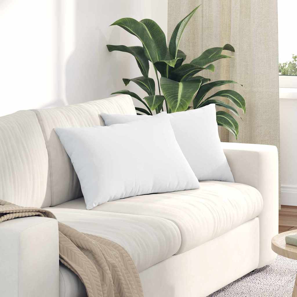 Sofakissen 2 pcs Rosa 60 x 40 cm Stoff