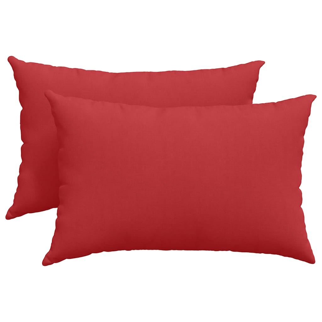 Sofakissen 2 pcs Rosa 60 x 40 cm Stoff