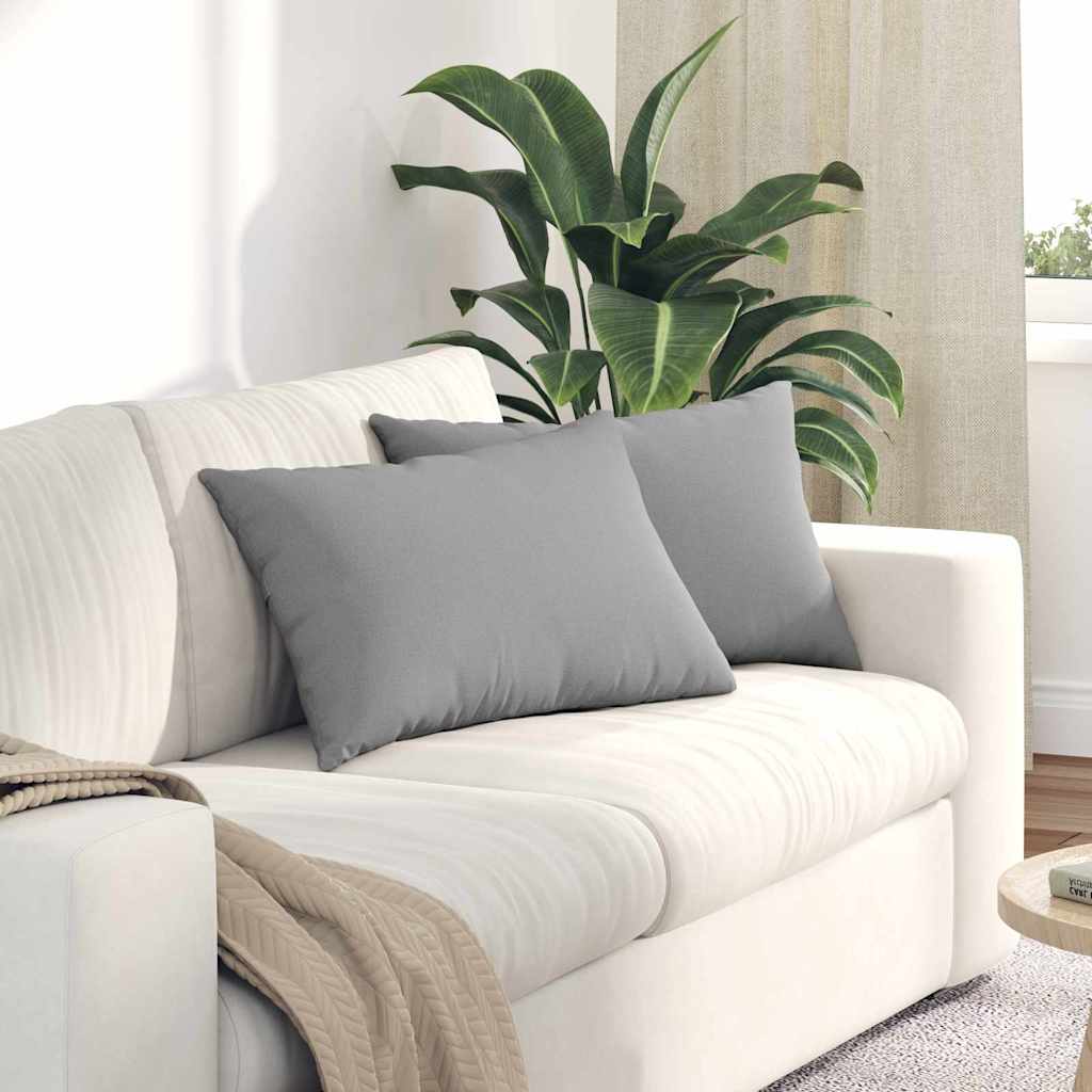 Sofakissen 2 pcs Rosa 60 x 40 cm Stoff