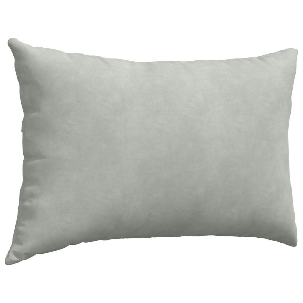 Sofakissen 2 Stück Dunkelgrün 60 x 40 cm Cordstoff