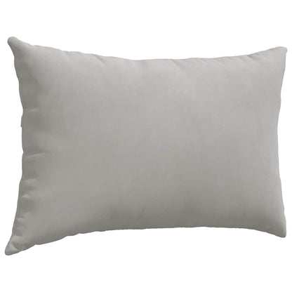 Sofakissen 2 Stück Beige 60 x 40 cm Stoff