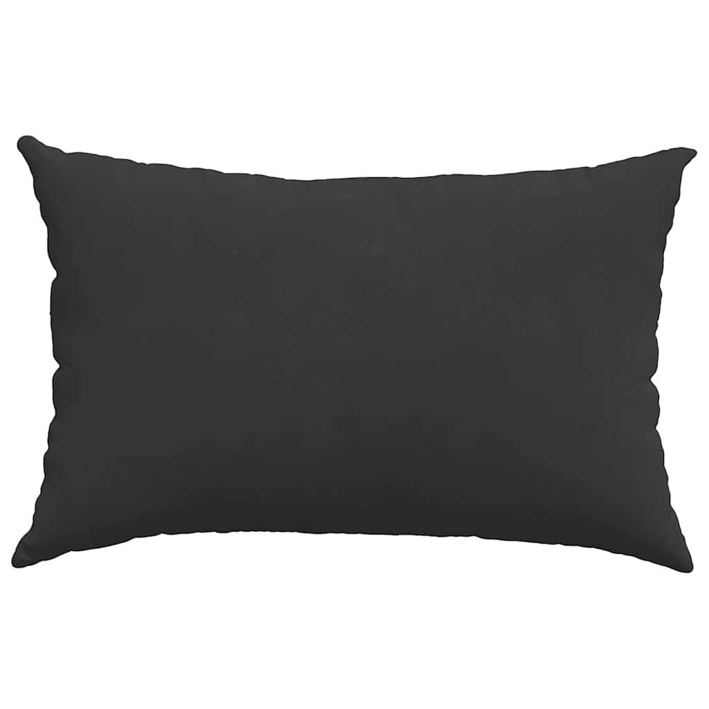 Sofakissen 2 Stück Beige 60 x 40 cm Stoff