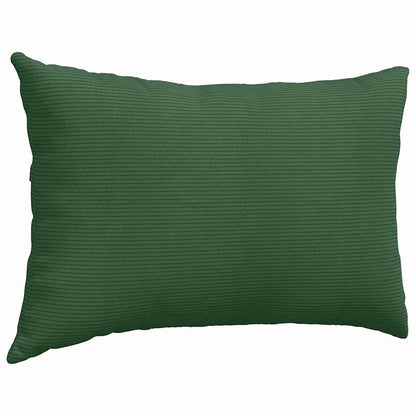 Sofakissen 2 Stück Creme 60 x 40 cm Cordstoff