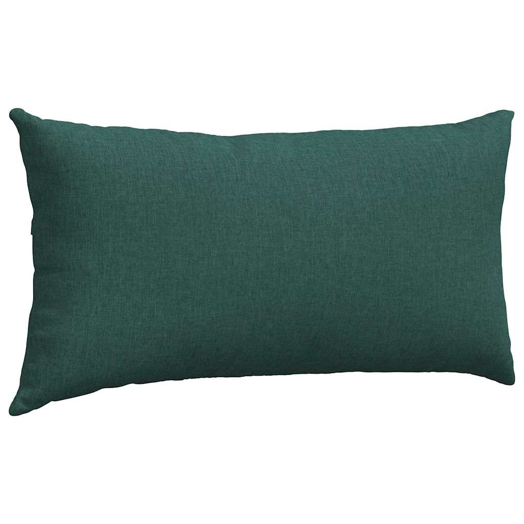 Sofakissen 2 pcs Wolkengrau 80 x 40 cm Stoff
