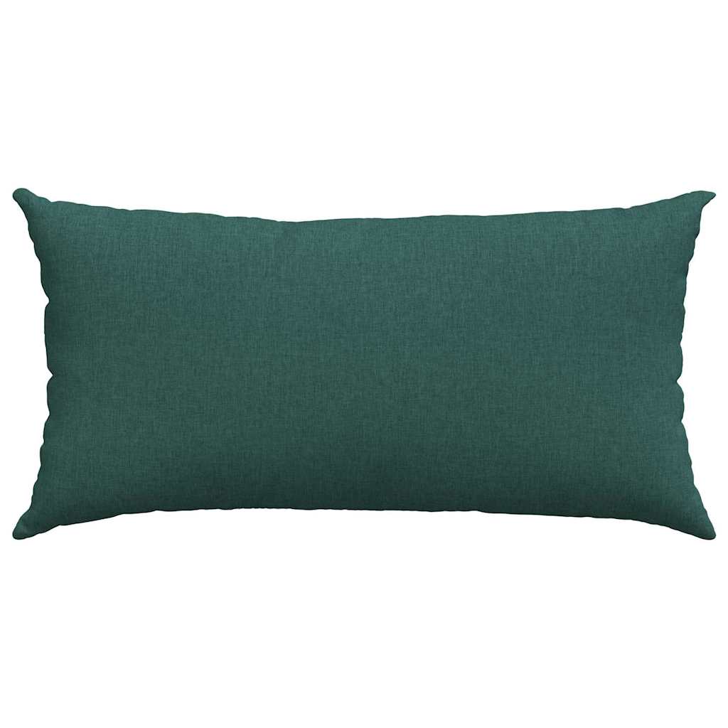 Sofakissen 2 pcs Wolkengrau 80 x 40 cm Stoff
