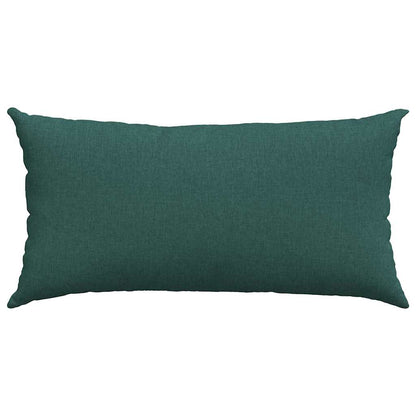 Sofakissen 2 pcs Wolkengrau 80 x 40 cm Stoff
