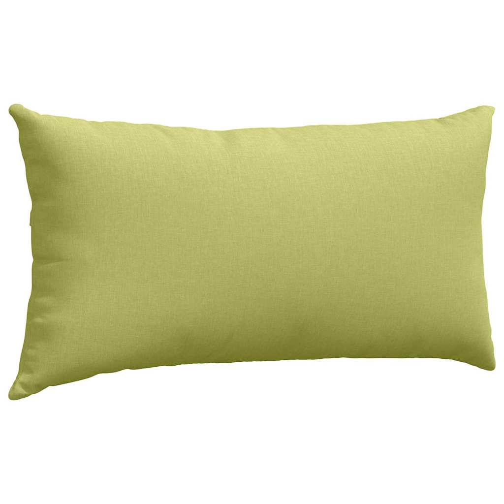 Sofakissen 2 pcs Wolkengrau 80 x 40 cm Stoff
