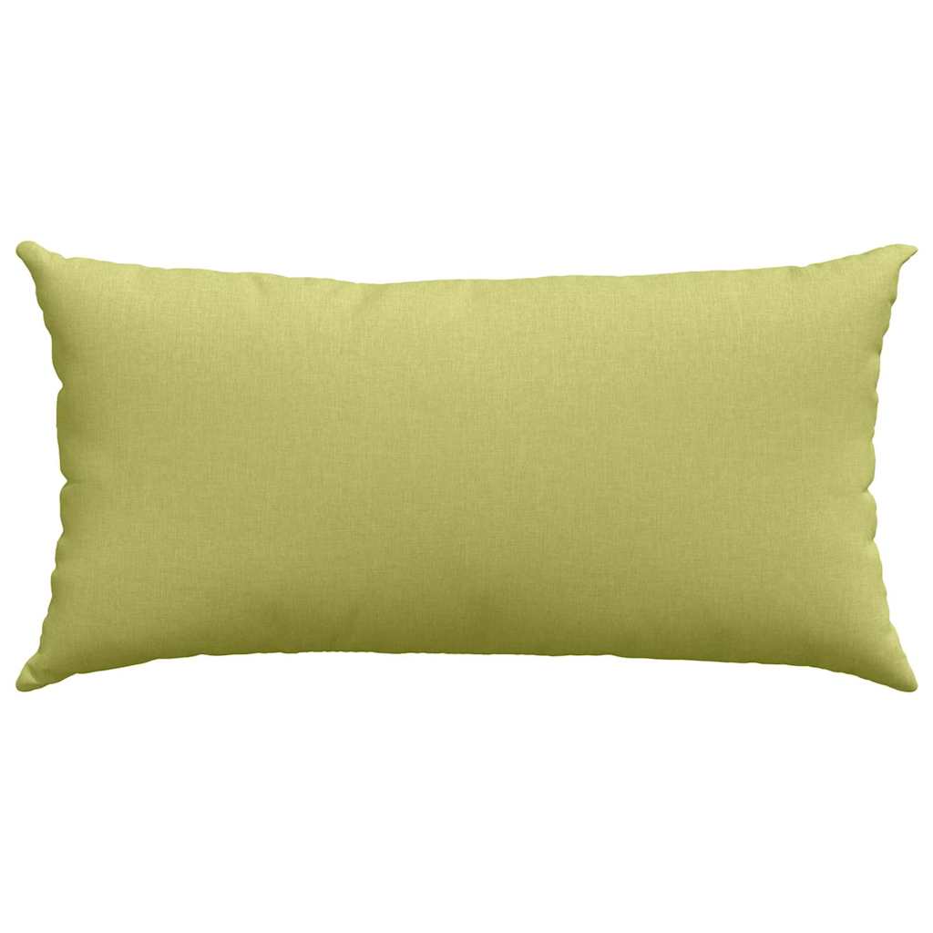 Sofakissen 2 pcs Wolkengrau 80 x 40 cm Stoff