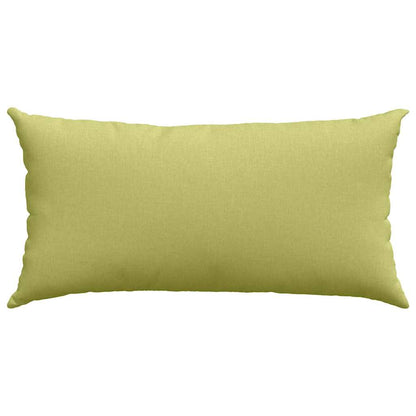 Sofakissen 2 pcs Wolkengrau 80 x 40 cm Stoff
