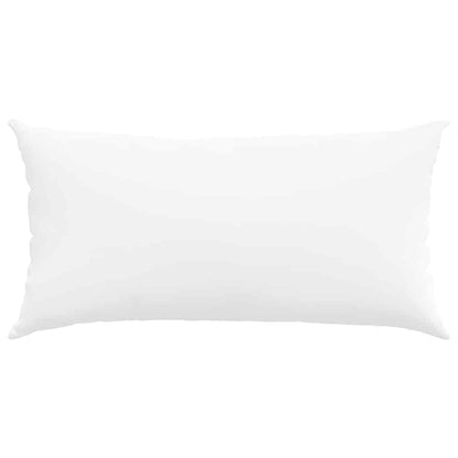 Sofakissen 2 pcs Wolkengrau 80 x 40 cm Stoff
