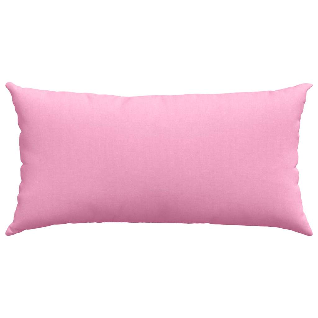 Sofakissen 2 pcs Wolkengrau 80 x 40 cm Stoff