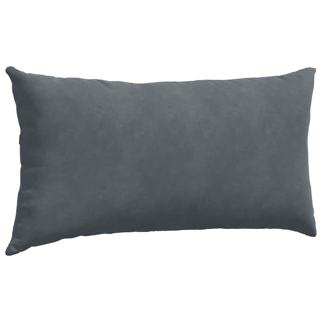 Sofakissen 2 Stück Weinrot 80 x 40 cm Cordstoff