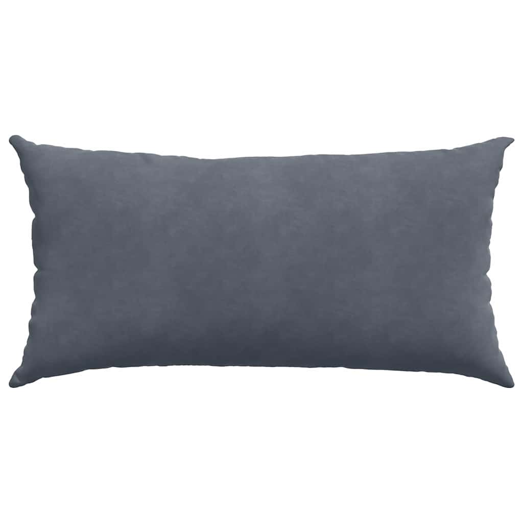 Sofakissen 2 Stück Weinrot 80 x 40 cm Cordstoff