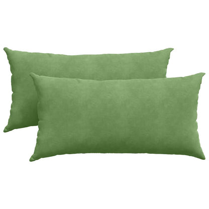 Sofakissen 2 Stück Weinrot 80 x 40 cm Cordstoff