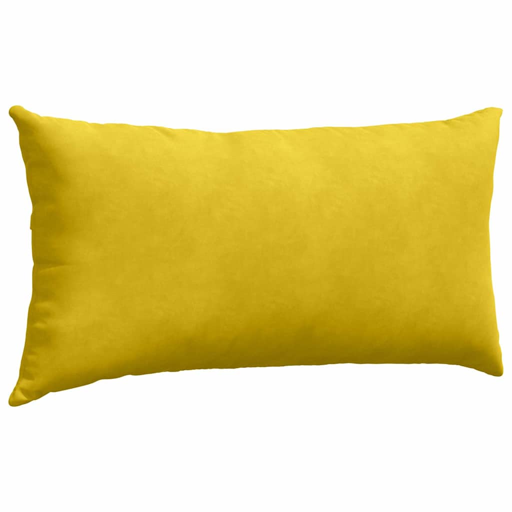 Sofakissen 2 Stück Weinrot 80 x 40 cm Cordstoff