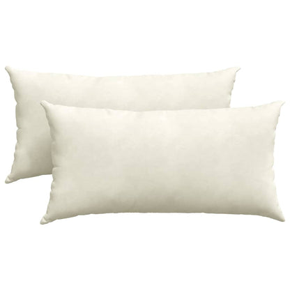 Sofakissen 2 Stück Weinrot 80 x 40 cm Cordstoff