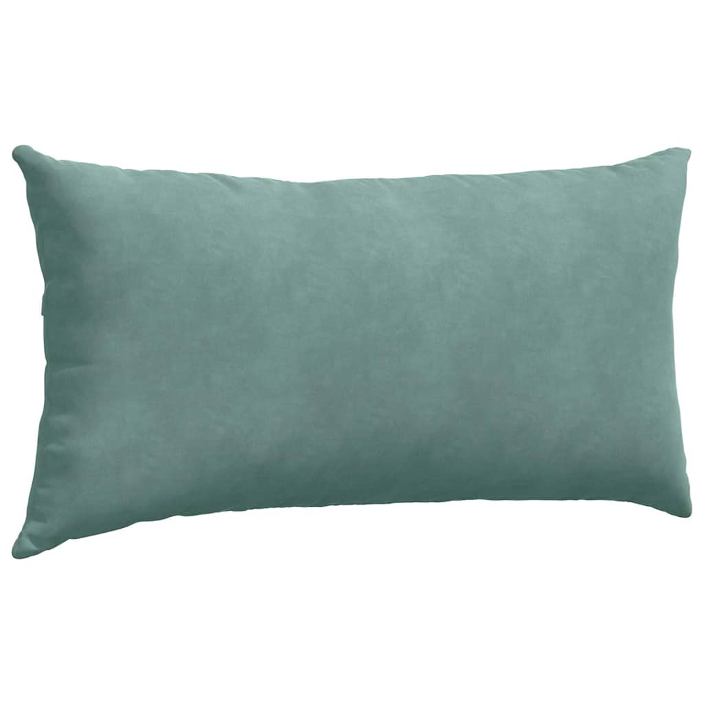 Sofakissen 2 Stück Weinrot 80 x 40 cm Cordstoff