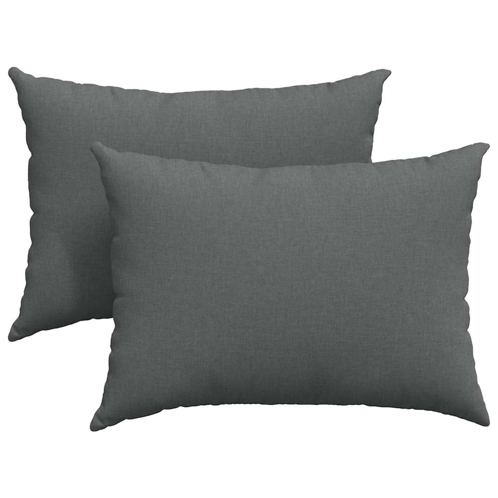 Sofakissen 2 pcs Hellgrün 70 x 50 cm Stoff