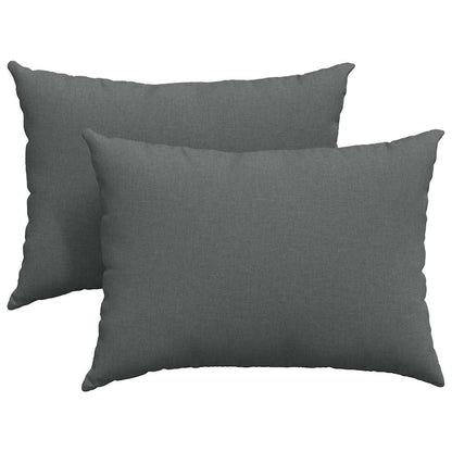 Sofakissen 2 pcs Hellgrün 70 x 50 cm Stoff