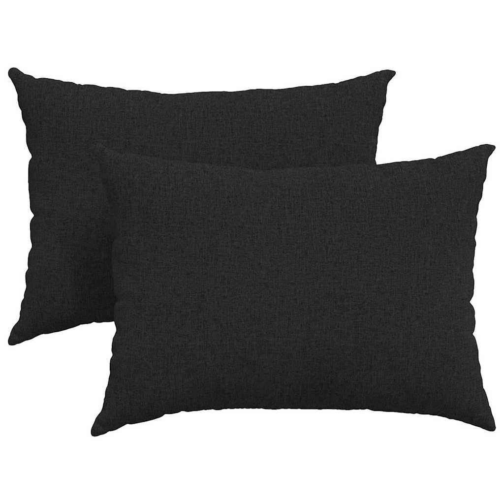 Sofakissen 2 pcs Hellgrün 70 x 50 cm Stoff