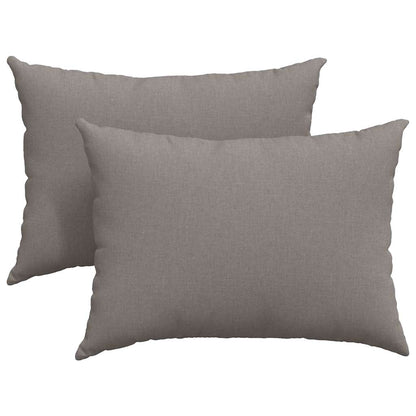 Sofakissen 2 pcs Hellgrün 70 x 50 cm Stoff