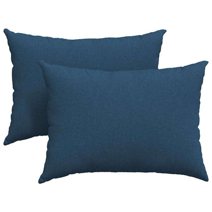 Sofakissen 2 pcs Hellgrün 70 x 50 cm Stoff