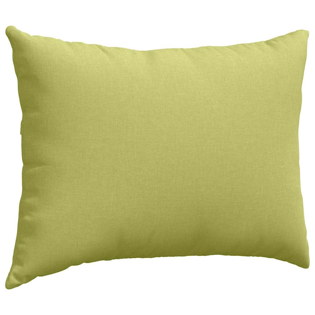 Sofakissen 2 pcs Hellgrün 70 x 50 cm Stoff