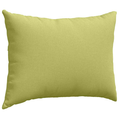 Sofakissen 2 pcs Hellgrün 70 x 50 cm Stoff