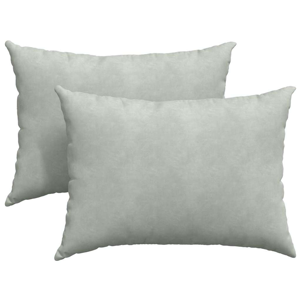 Sofakissen 2 Stück Weinrot 70 x 50 cm Cordstoff