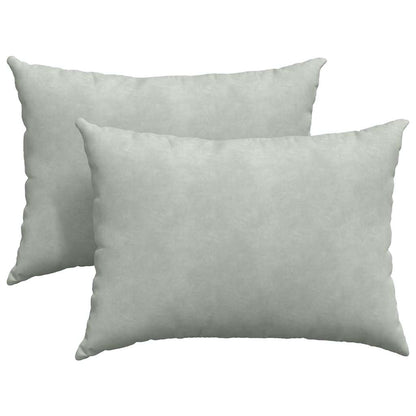 Sofakissen 2 Stück Weinrot 70 x 50 cm Cordstoff