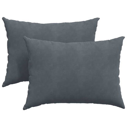 Sofakissen 2 Stück Weinrot 70 x 50 cm Cordstoff