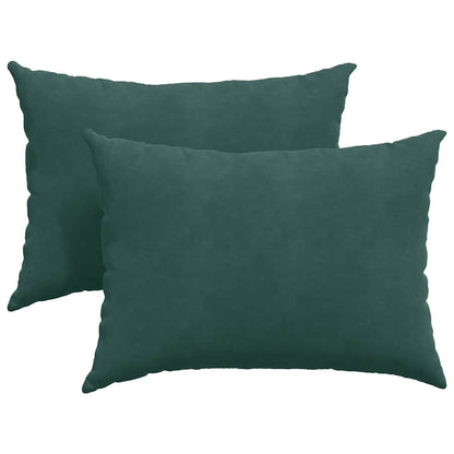 Sofakissen 2 Stück Weinrot 70 x 50 cm Cordstoff