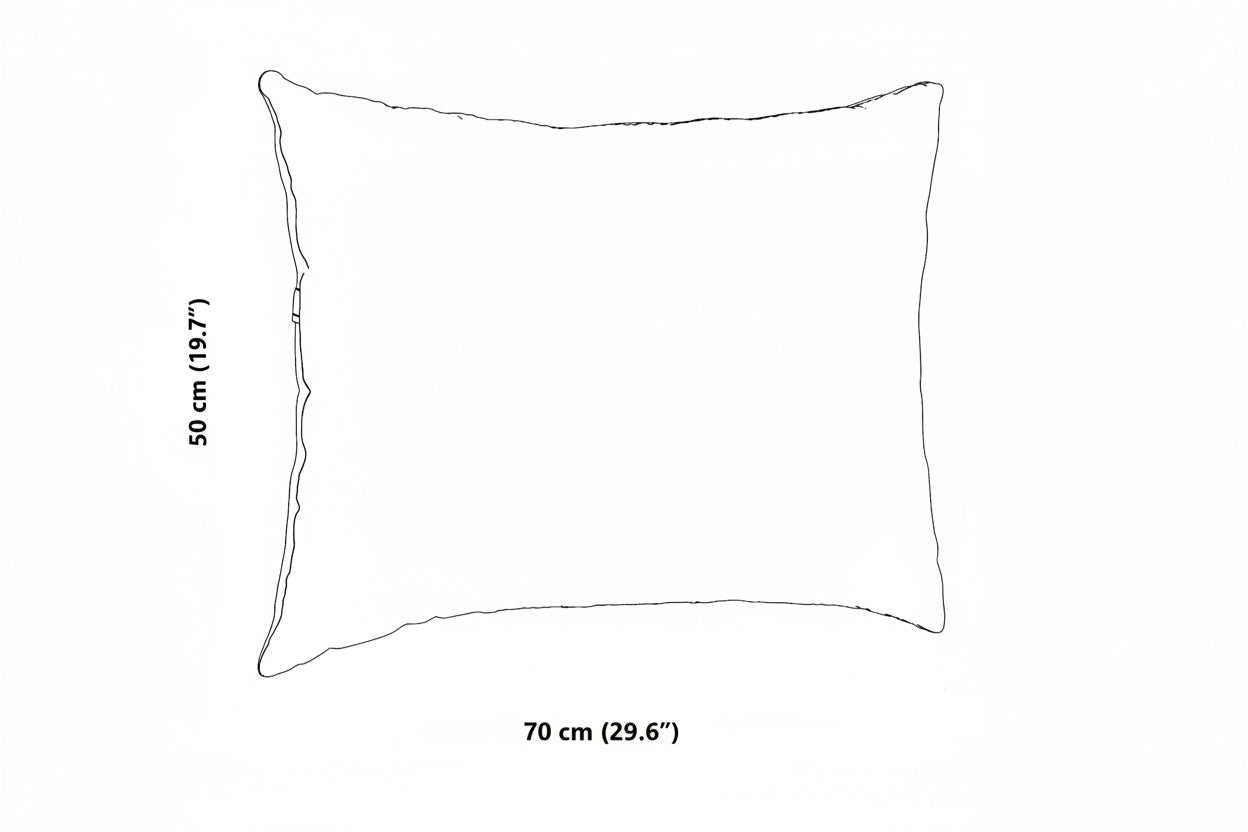 Sofakissen 2 Stück Weinrot 70 x 50 cm Cordstoff